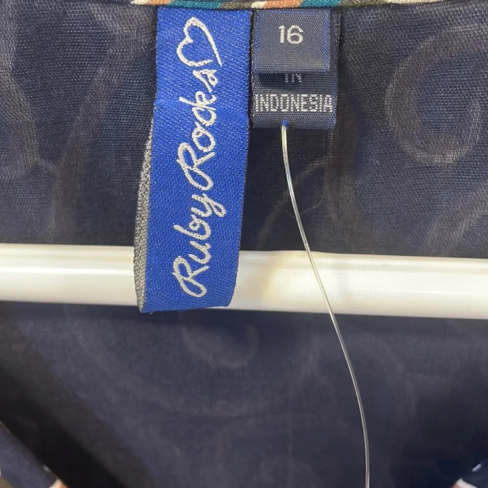 Ruby Rocks Zip Patterned Dress - Picture 3 of 3